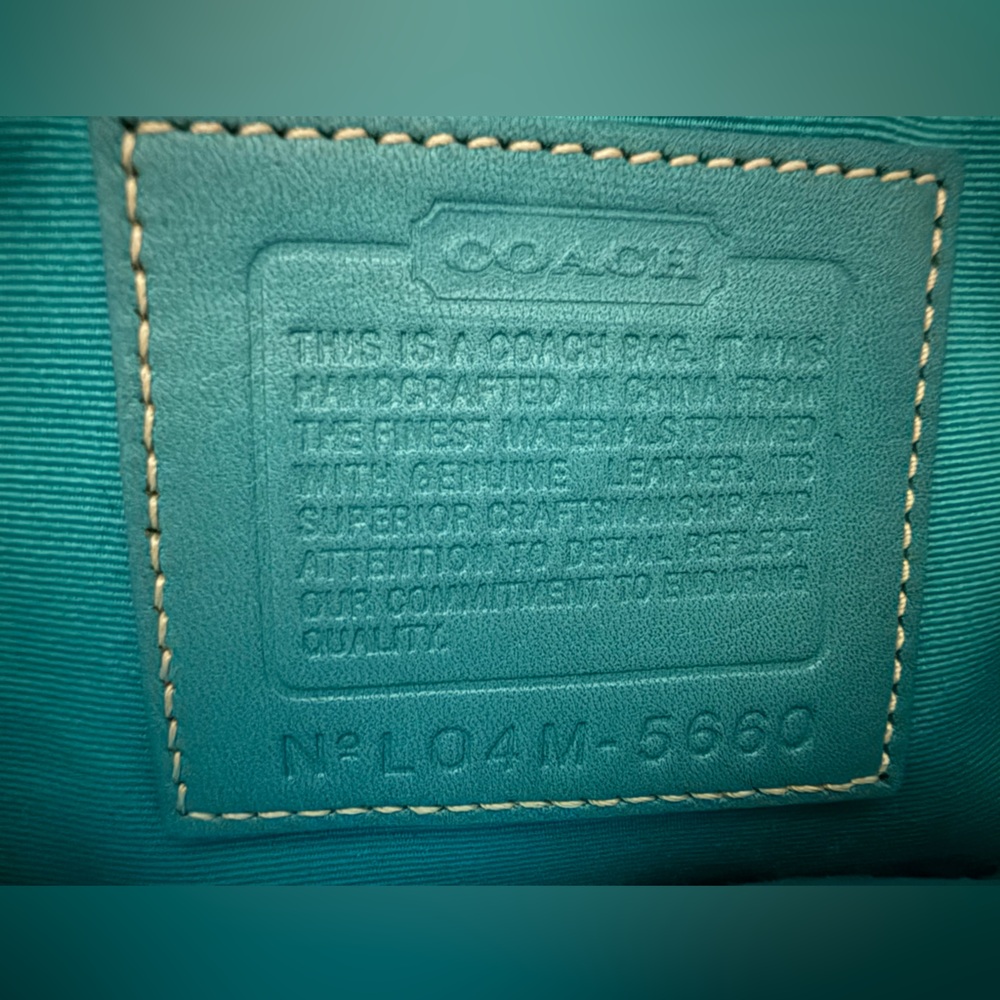 Y2K VINTAGE coach Multicolor Signature Tote SOLD‼️‼️ - Picture 15 of 16